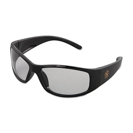 Ors Nasco SmithWessn, Elite Safety Eyewear, Black Frame, Clear Anti-Fog Lens 21302
